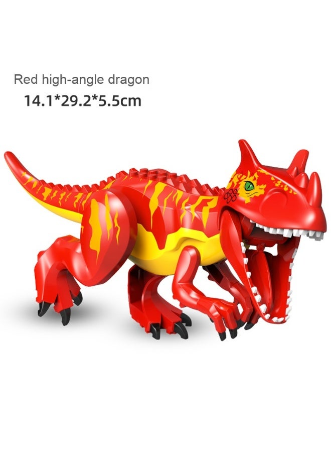 NIBEMINENT Jurassic Dinosaur Building Blocks - T-Rex and Baryonyx Set