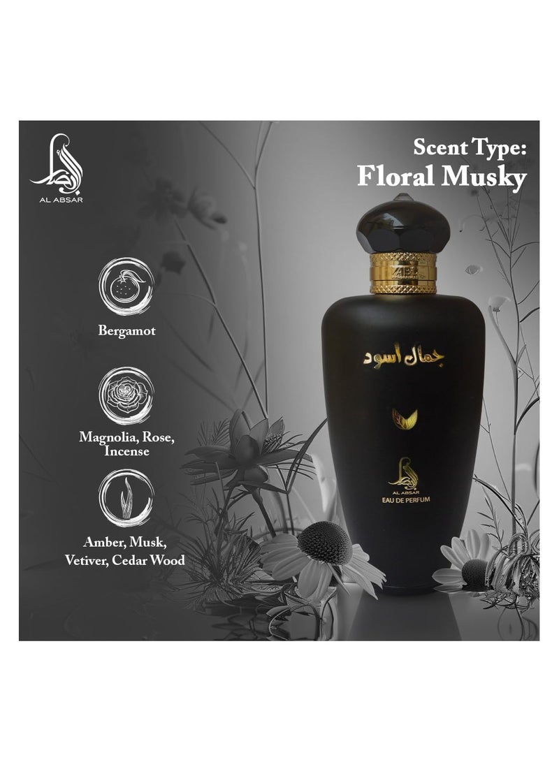 Al Absar Jamal Aswad  Perfume 100ML   EDP  For Him - Image 4