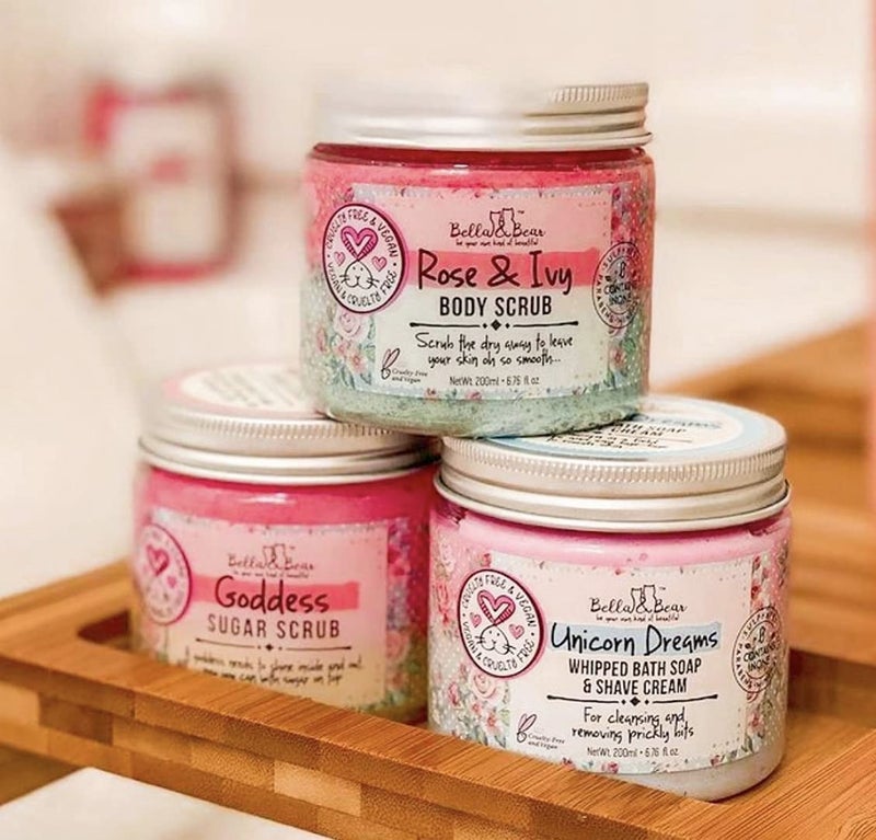 Bella and Bear Bella & Bear Unicorn Dreams Whipped Bath Soap, SLS Free, Paraben Free, Cruelty-Free, Vegan Body Wash And Shave Cream, 6.7oz mango & pineapple with a hint of vanilla - Image 2