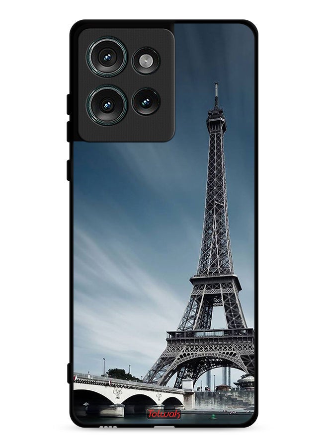 Tolwak Motorola Edge 50 Protective Case Cover Eiffel Tower - Image 1
