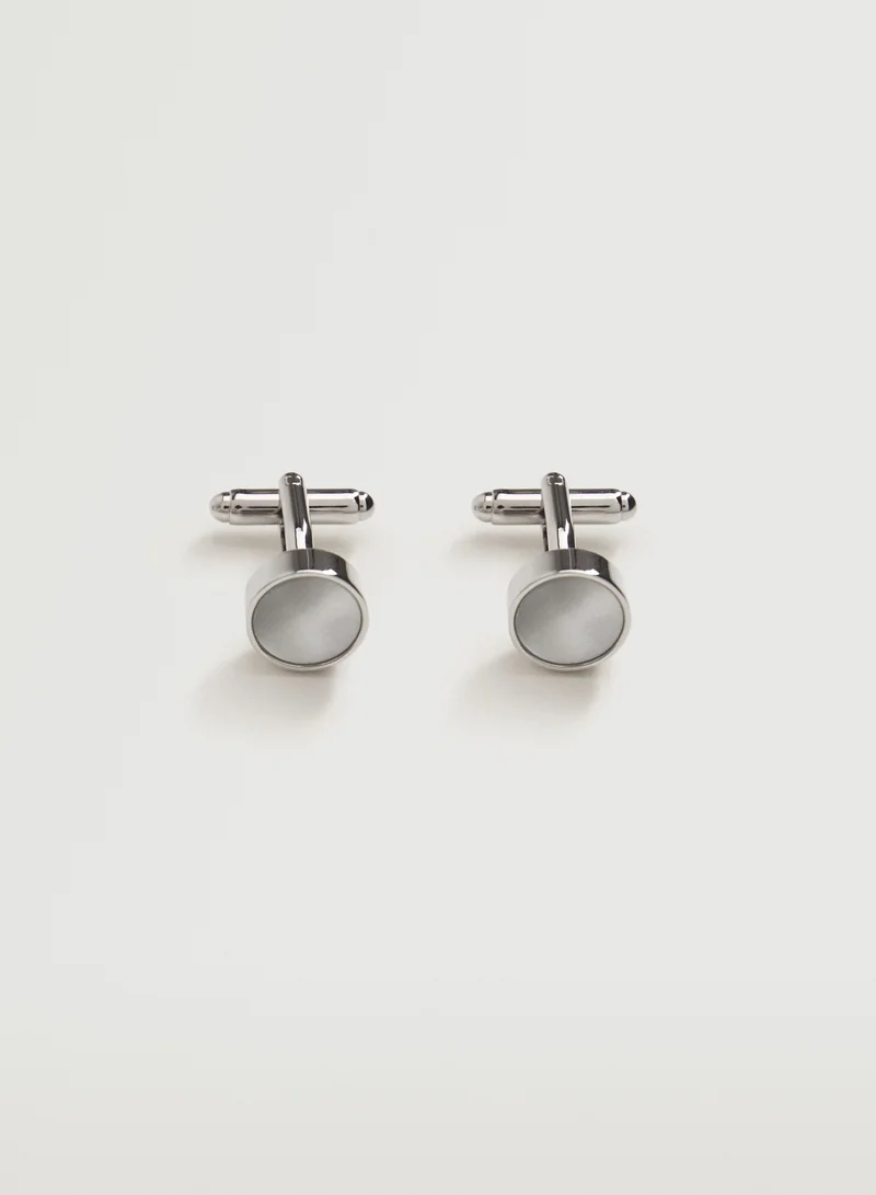 Mango Man Pearl Cufflinks