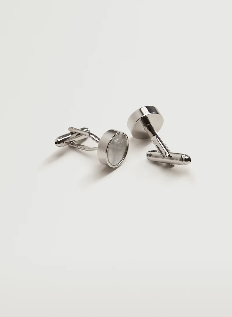 Mango Man Pearl Cufflinks