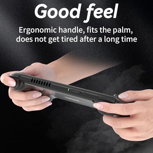MOUJI RG556 Retro Handheld Game Console 5.48-inch Touch AMOLED Screen Unisoc T820 Android 13 OS pre-Install Games 8GB LPDDR4X Built-in 128G+256G SD Card WiFi Video Games Player(Black) - Image 4