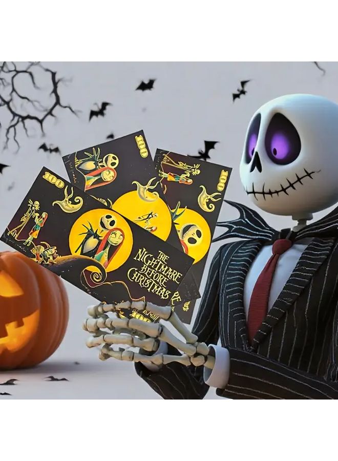 Style 5 Jack Skellington Ticket Vouchers Durable Collectible Party Decor - Image 2