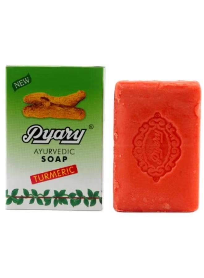 Pyary Ayurvedic Soap - Turmeric 75g. - Image 3