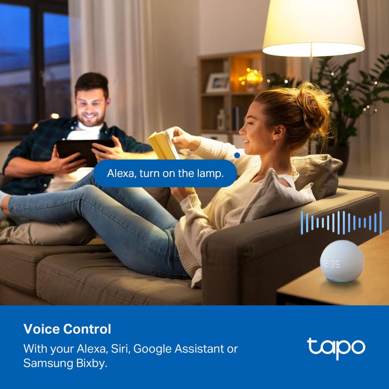 Tapo Smart Wi-Fi Power Strip - Matter Compatible, Energy Monitoring, Surge Protection, 6 Individually Controlled Outlets & 3 USB Ports, Works with Alexa, Google Assistant, Siri & Bixby - Tapo P316M - Image 4