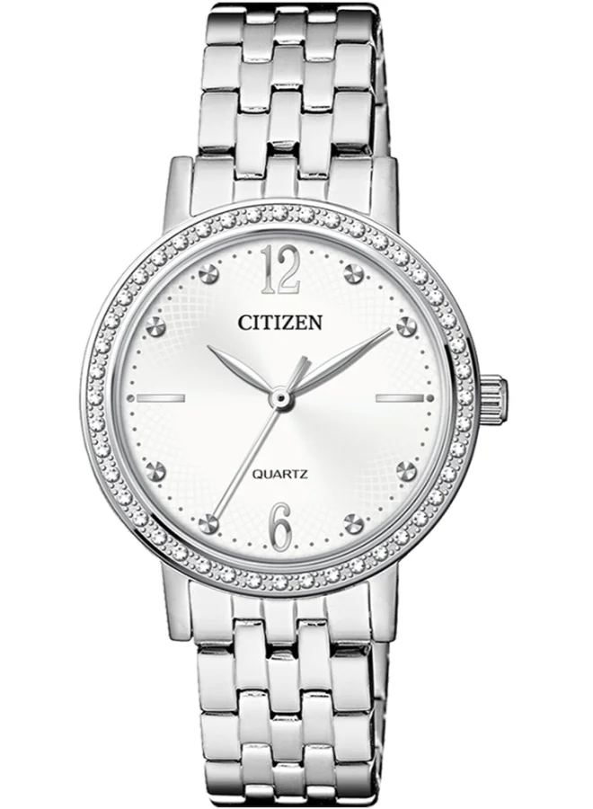 CITIZEN Women's Stainless Steel  Watch EL3100-55A - 31 mm