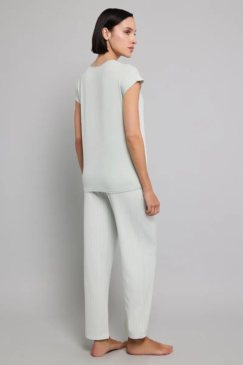 R&B Striped Pyjama Set