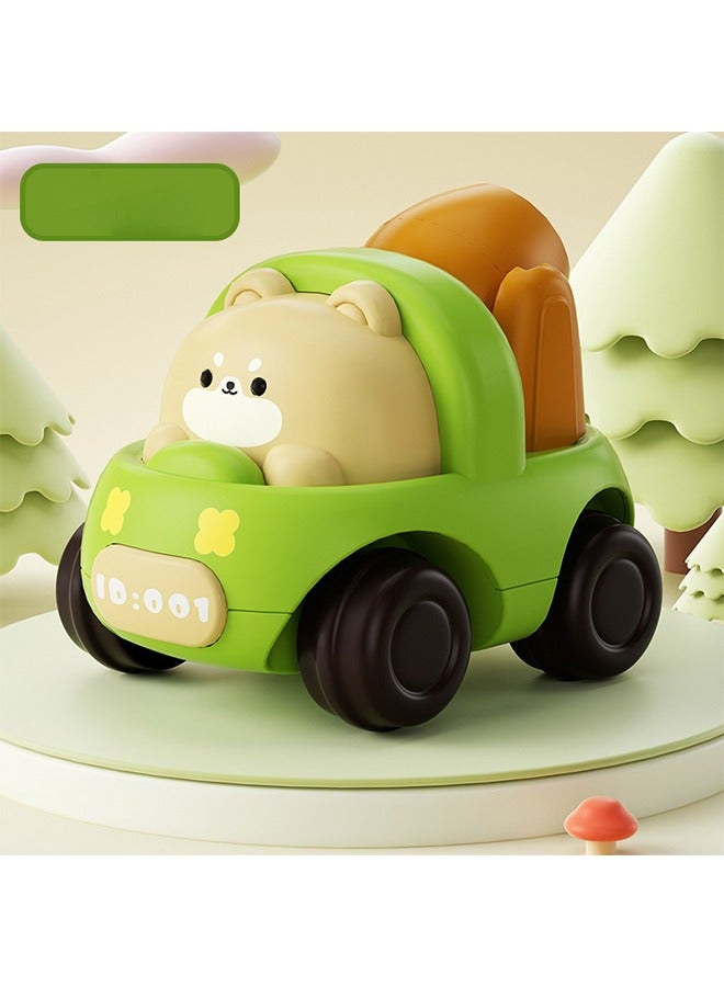 ألعاب شاحنة الجرو للأولاد والبنات ، سيارات الاحتكاك ، سيارات الألعاب التعليمية ، سيارات ألعاب الاحتكاك ، لوازم حفلات عيد الميلاد هدايا الأطفال الصغار ، هدايا عيد ميلاد للأولاد ، ألعاب عربة الأطفال بعمر 1-3 سنوات - Image 1