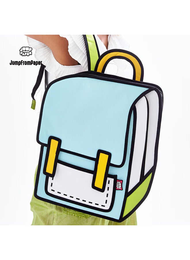 Jumpfrompaper [new Year Gift] Anime 2d Manga Universe Bag Backpack Schoolbag Gift, Fluorescent Gree