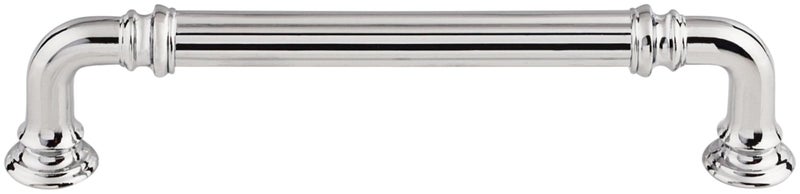 Top Knobs TK323PC Chareau Collection 5 Reeded Pull Polished Chrome