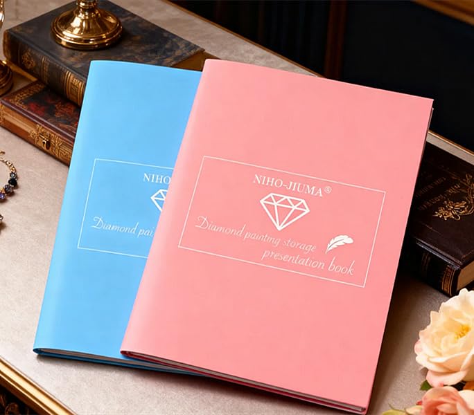 NIHOJIUMA NIHO-JIUMA Diamond Art Portfolio/Gift - 40 Page Storage Book for 12x16in/30x40cm Diamond Paintings - Image 3