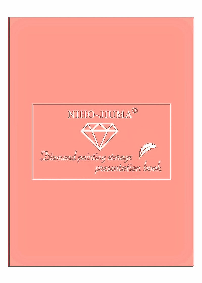 NIHOJIUMA NIHO-JIUMA Diamond Art Portfolio/Gift - 40 Page Storage Book for 12x16in/30x40cm Diamond Paintings - Image 1