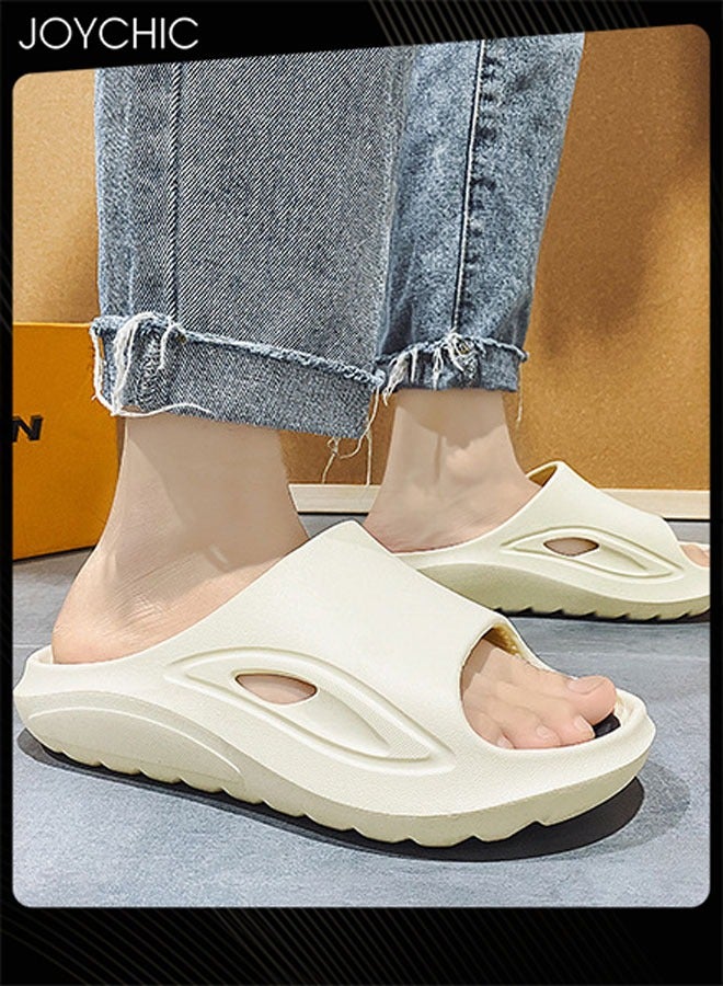 Joychic نعال رياضية خارجية غير قابلة للانزلاق وقابلة للتنفس للنساء والرجال، نعال مسطحة للشاطئ في الصيف - Image 4