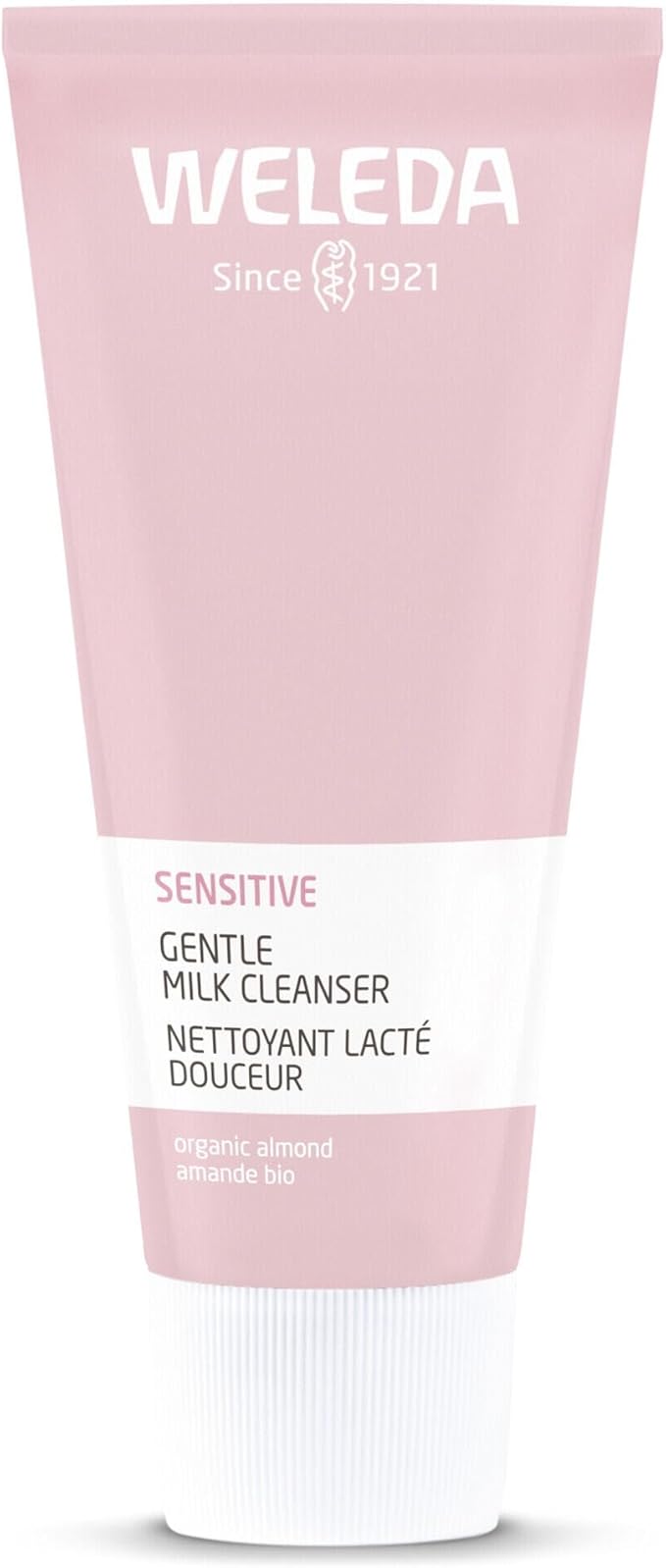 Weleda Sensitive Gentle Cleanser with Almond Face Wash For Sensitive Skin Fragrance Free Dermatologically Tested Vegan 100 Certified Natural 75ml - Image 1
