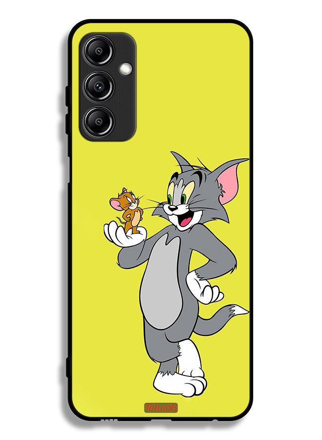 Tolwak Samsung Galaxy A24 4G Protective Case Cover Tom And Jerry - Image 1