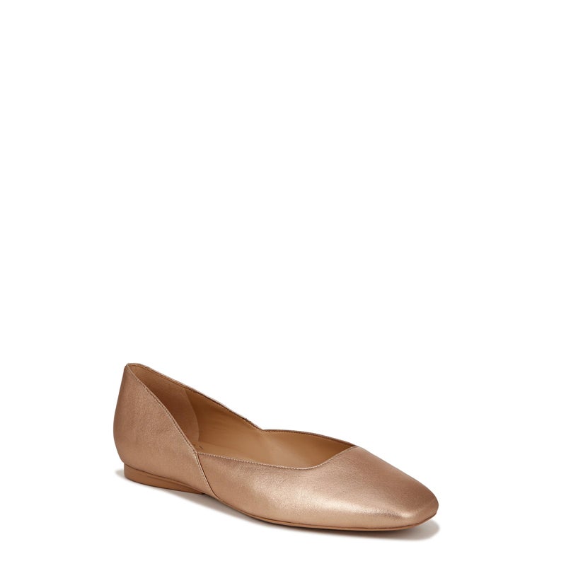 Naturalizer Womens Cody Ballet Flat Coastal Tan Beige Leather 10 M - Image 2
