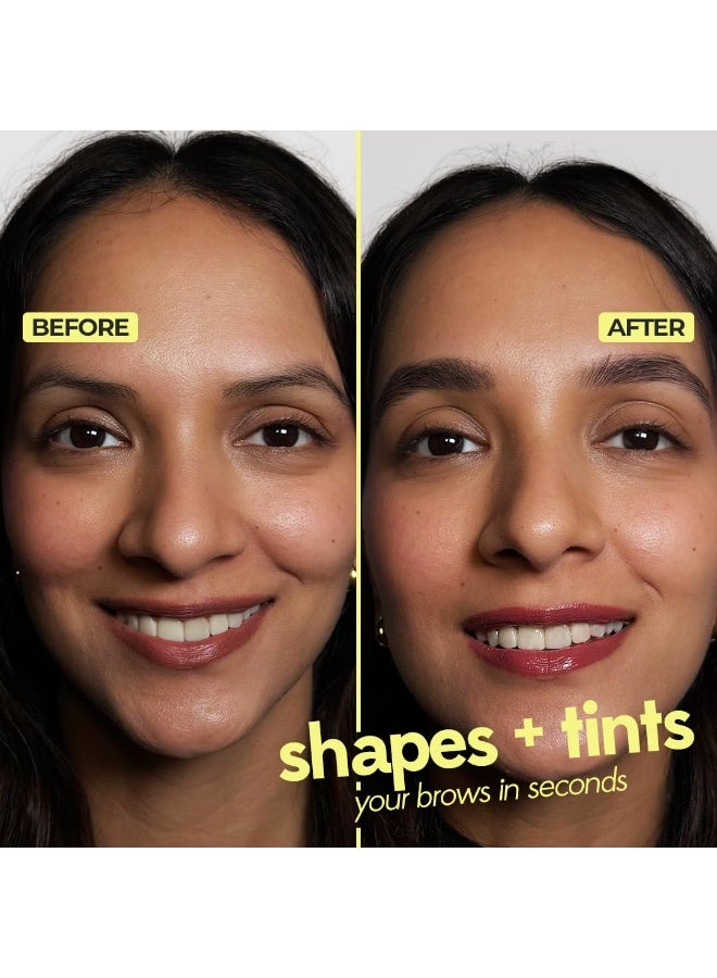 روبيز أورجانيك جل ملون للحواجب بزيت الخروع - مقاوم للماء والتلطخ، يرفع ويشكل ويكثف الحواجب الخفيفة (6 مل) - Image 2