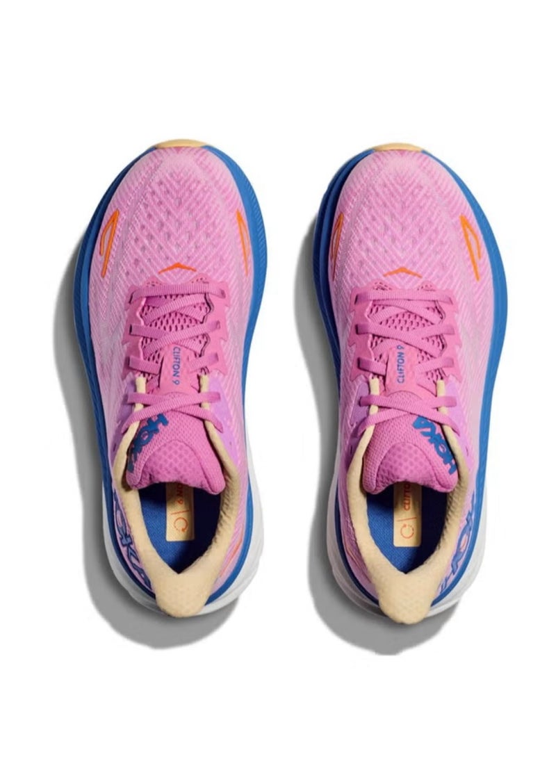 Hoka One One 【Back To School】Outdoor Running Sneakers Pink/Blue/Purple - Image 3