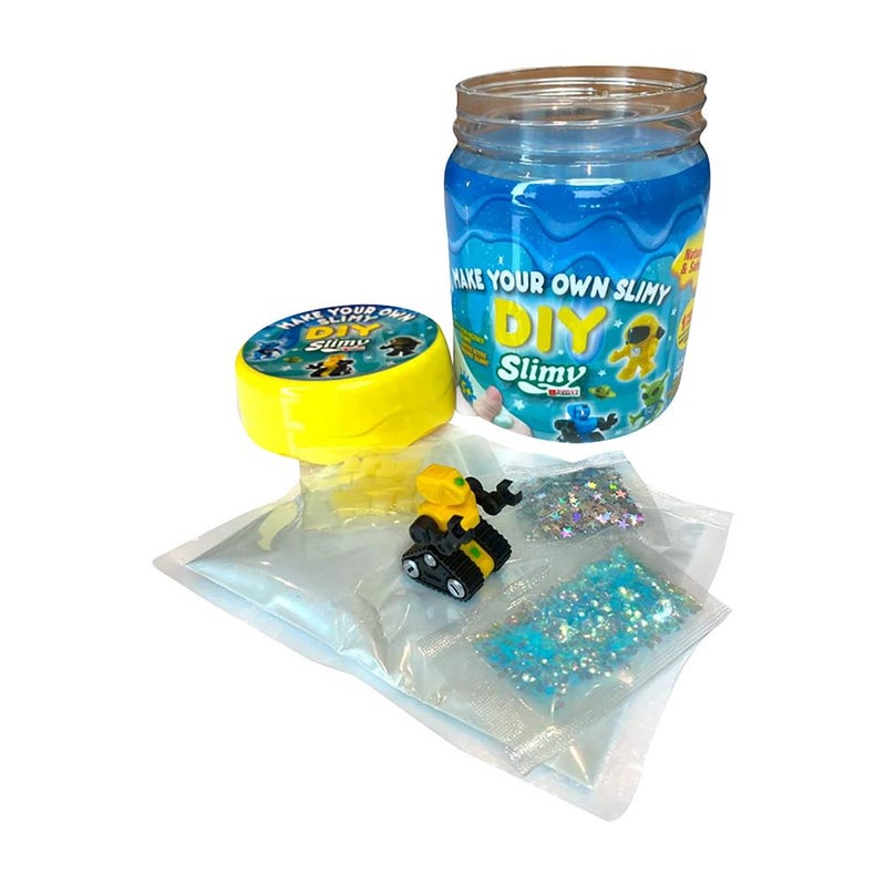 Slimy Shake and Make Astronauts And Aliens DIY Slime-Making Kit (500 g, Assorted) - Image 3