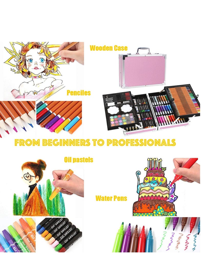 145-Piece Art Supplies Set Multicolour - Image 5