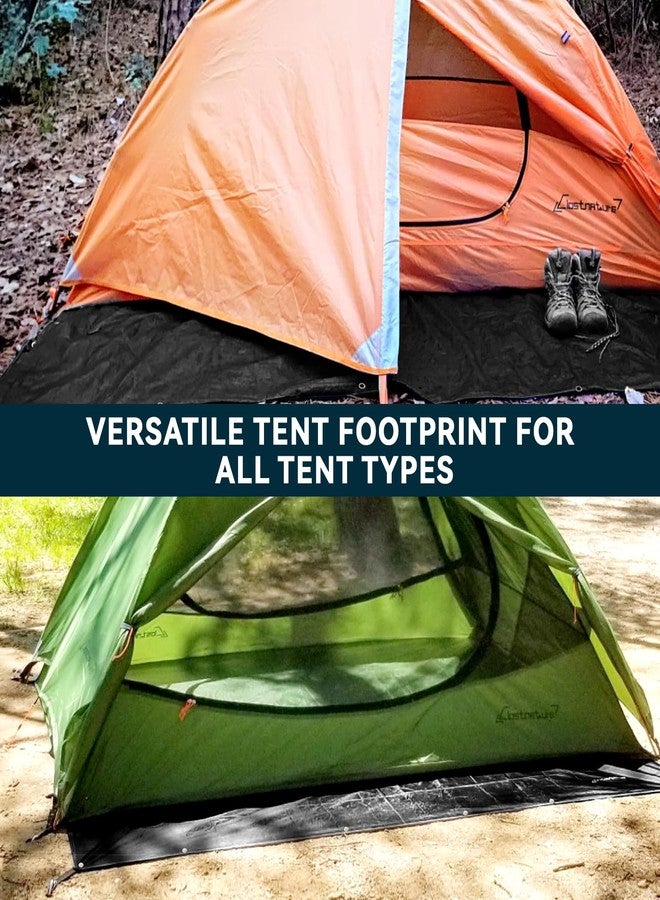 Clostnature Tent Footprint for Camping - Waterproof Camping Tarp, Heavy Duty Ground Sheet, Lightweight Tent Tarp with Carry Bag, Multipurpose Outdoor Floor Mat for Hiking, Backpacking, Hammock, Picnic - Image 5