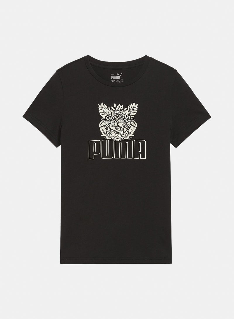 PUMA ESS+ TROPICAT Tee G - Image 1