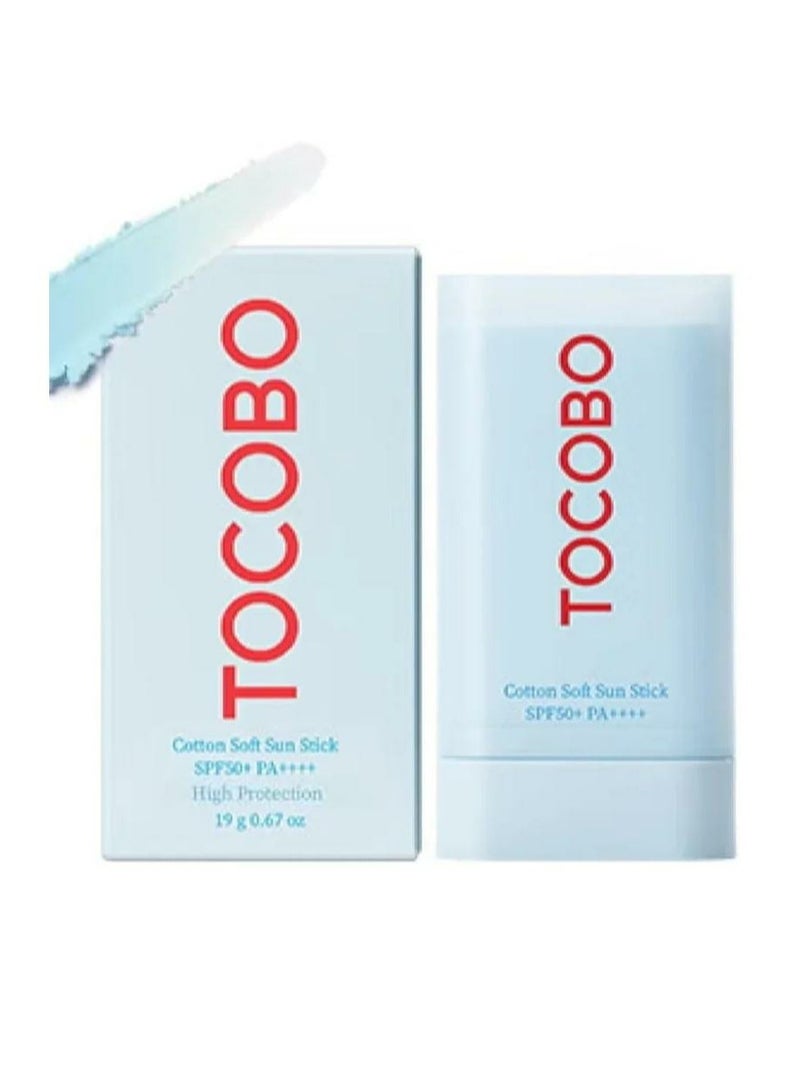 Tocobo Cotton Soft Sun Stick SPF50+ PA++++ - 19g / 0.67oz - Image 1