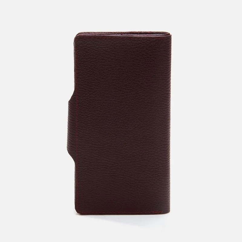 Hotiç 05CUH290120A780 GENUINE Leather Claret Red Women's Wallet