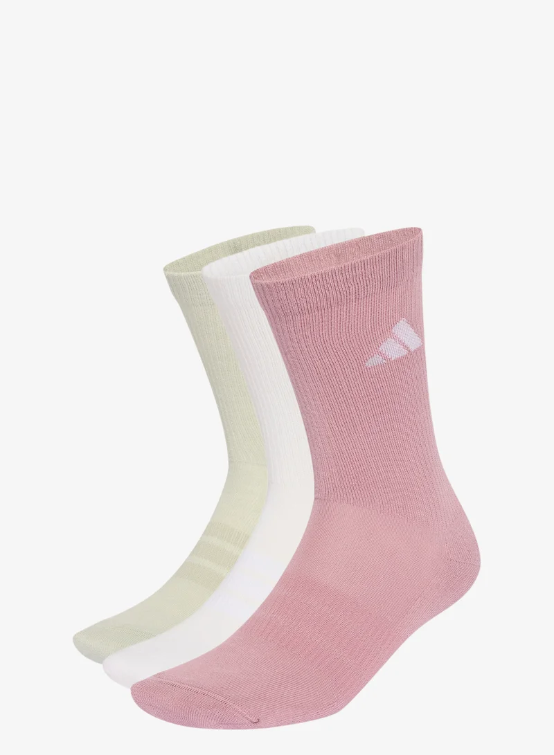 Adidas CUSHIONED SPORTSWEAR CREW SOCKS 3 PAIR PACK