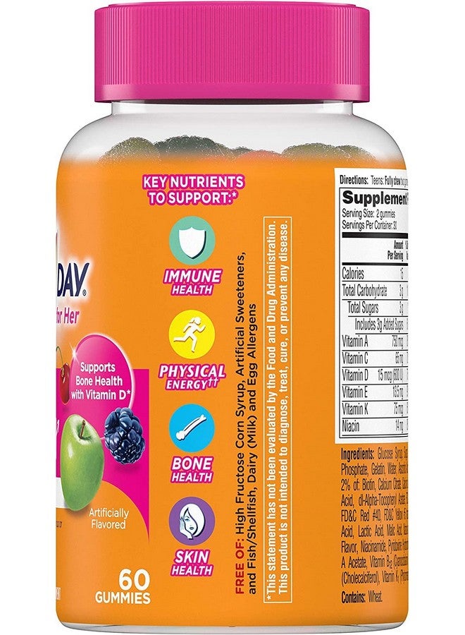 ONE A DAY One-A-Day Teen for Her VitaCraves - 60 Gummies - Image 3