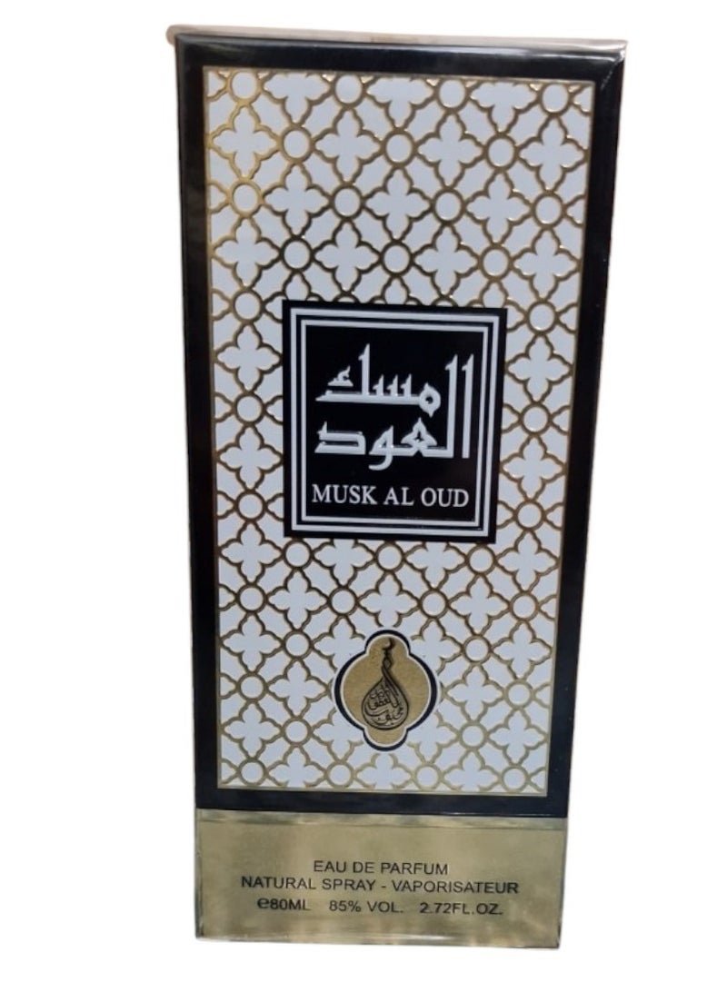 Musk Al Oud , EAU De Parfum, 80ml Natural Spray  - Image 1