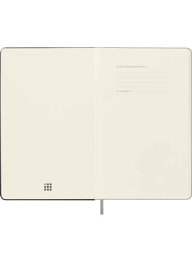 موليسكين دفتر ملاحظات ذكي كبير الحجم، غلاف أسود صلب، 5 × 8.25 - Image 4