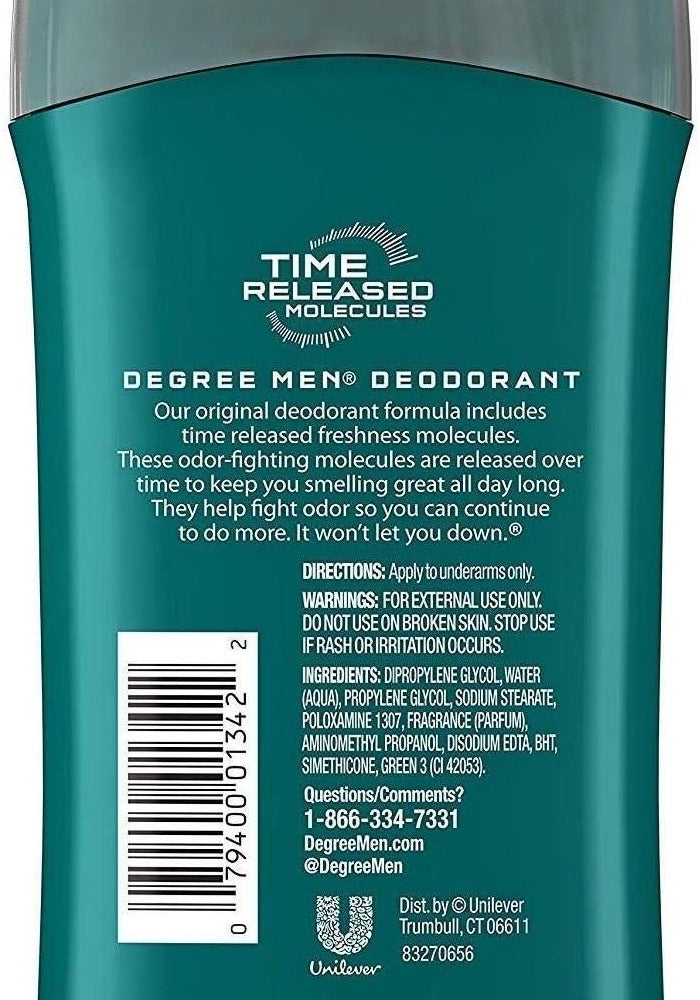 Degree Intense Sport Silver Ion Deodorant for Men, 3 oz - Long Lasting Odor Protection - Image 4