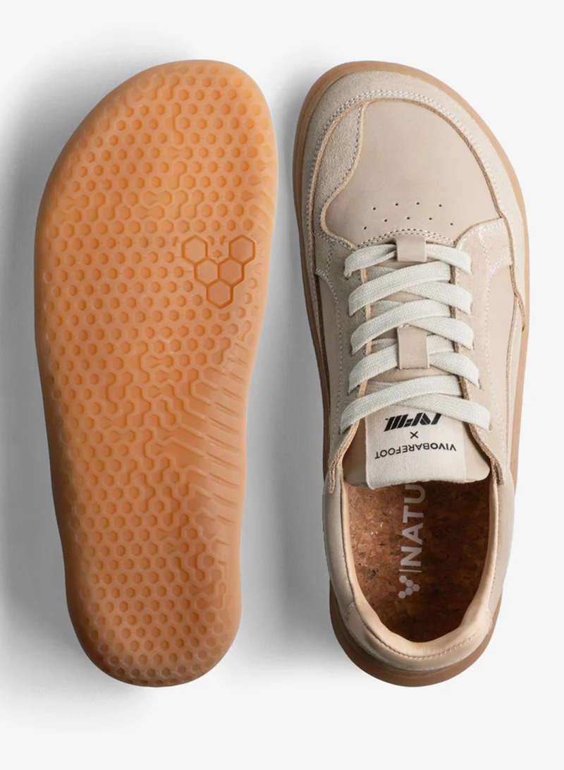 VIVOBAREFOOT  GOBI SNEAKER PREMIUM LEATHER MENS SAND for Men | Best Price UAE