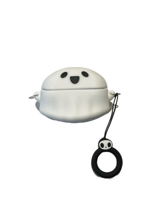 Suitable For IKF C01 Ear Clip Headphone Cover Cartoon Silicone Soft Shell Bone Conduction Wireless Bluetooth Drop-proof Protective Cover-Color:Silicone Soft Shell-white Ghost-Model:Ikf C01 (protective Case) - pzsku/Z28297219F6FDC34FE602Z/45/1746187655/3d88ae63-8d7f-4db3-986c-05ae262ffa42