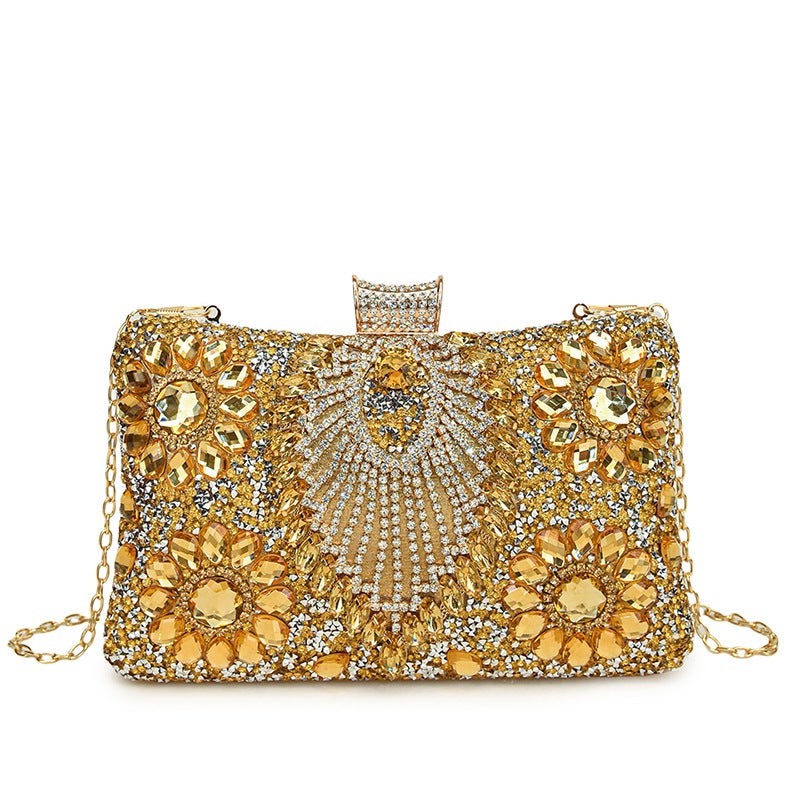Evening Bag With Sparkling Diamonds, Women'S Handbag, Shoulder Bag, Crossbody Bag, Women'S Cheongsam Bag, Evening Dress Bag, High-End Sparkle ✨ - Image 1