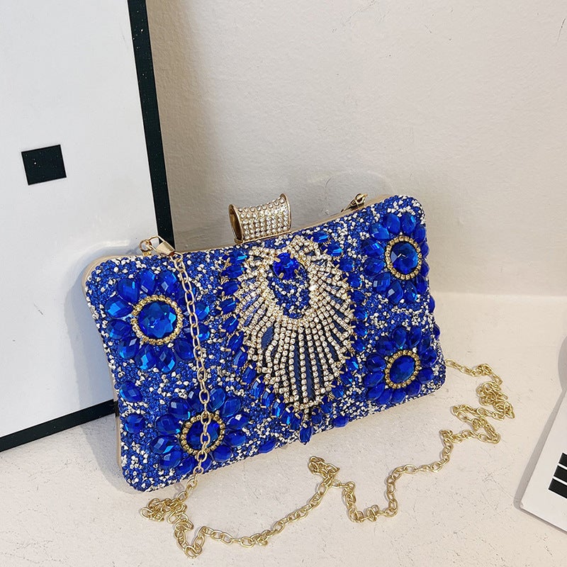 Evening Bag With Sparkling Diamonds, Women'S Handbag, Shoulder Bag, Crossbody Bag, Women'S Cheongsam Bag, Evening Dress Bag, High-End Sparkle ✨ - Image 2