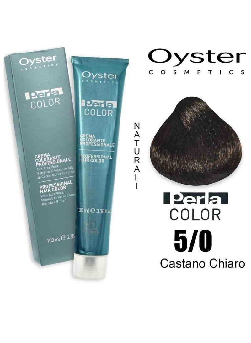 صبغة شعر 5.0 بني فاتح من اويستر 100مل