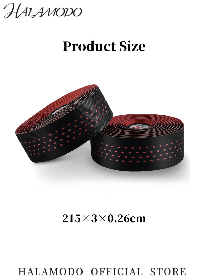 HALAMODO 2PCS Bike Handlebar Tape Anti-slip Strap Professional Road Bicycle Bar Tapes Cycling Handle Wraps Bicycle Handlebar Grips Cover - Image 2