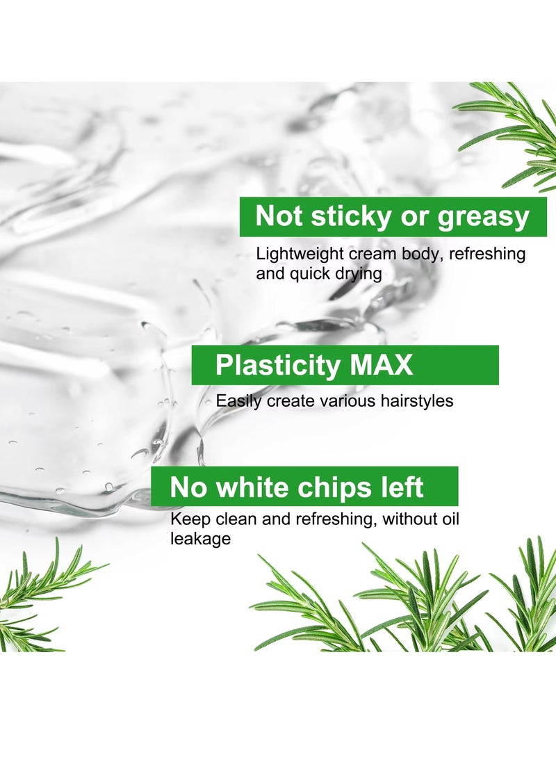 ALIVER - 60g Rosemary Edge Styling Gel Promotes Healthy Hair Growth with rosemary & Biotin Edge Control Gel for Flyaway Hair Hair Finishing Gel Hydrating Moisturizing Hair Growth Styling Gel - Image 1