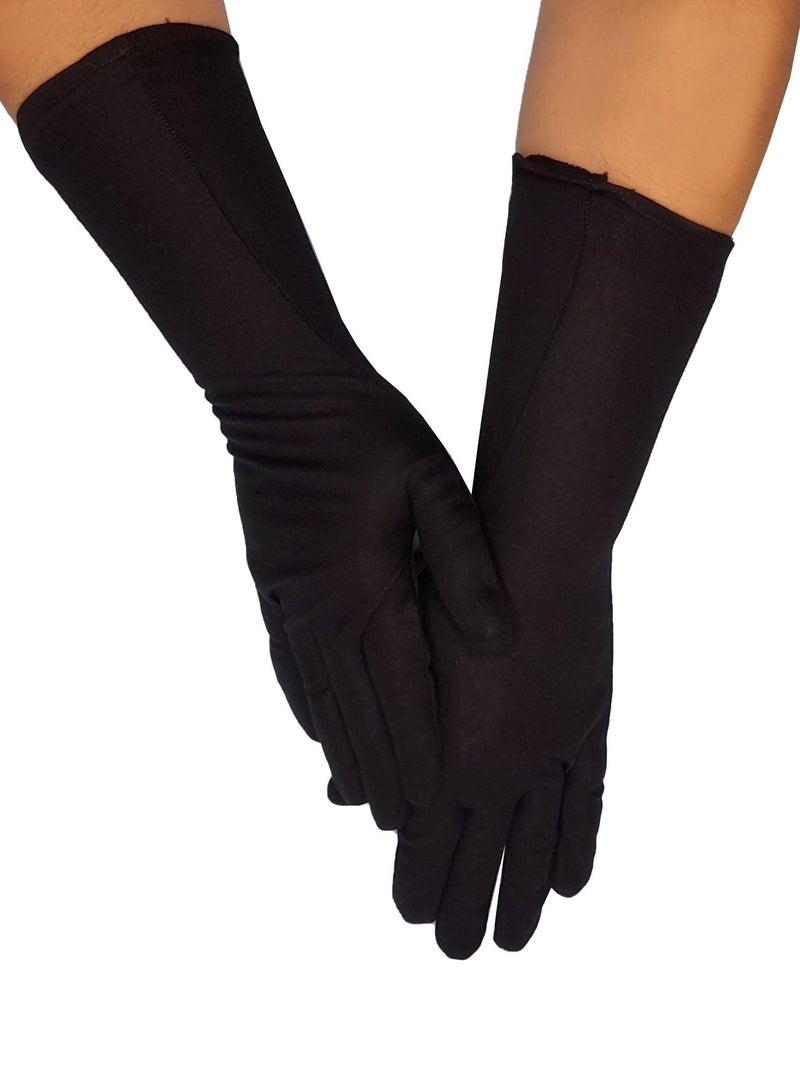 Linda Pack of 03 Linda Women Girls Ladies Indoor and Outdoor Multi Use Multi color Gloves  - Image 3