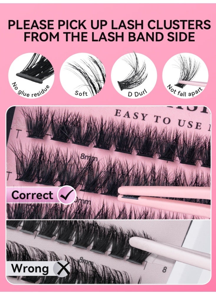 D'AMMA'N DIY Segment Cluster Lashes Hot Melt Soft Volume Mix - Image 5