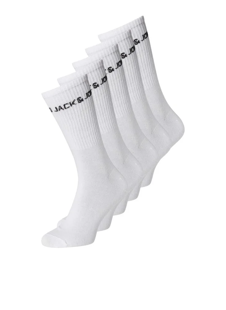 Jack & Jones Junior Youth 5 Pack of Tennis Socks