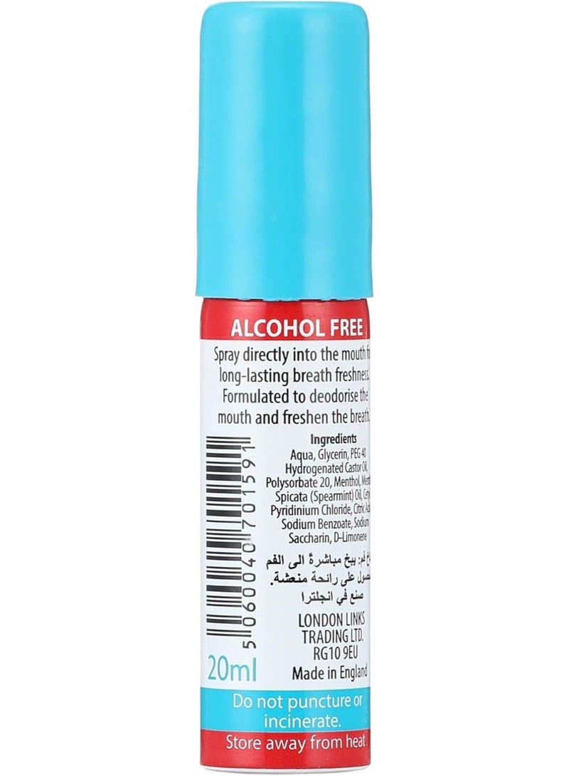 فريش توك بخاخ معطر للفم فريش توك بالنعناع - انتعاش وتبريد فوري - 20 مل - Image 2