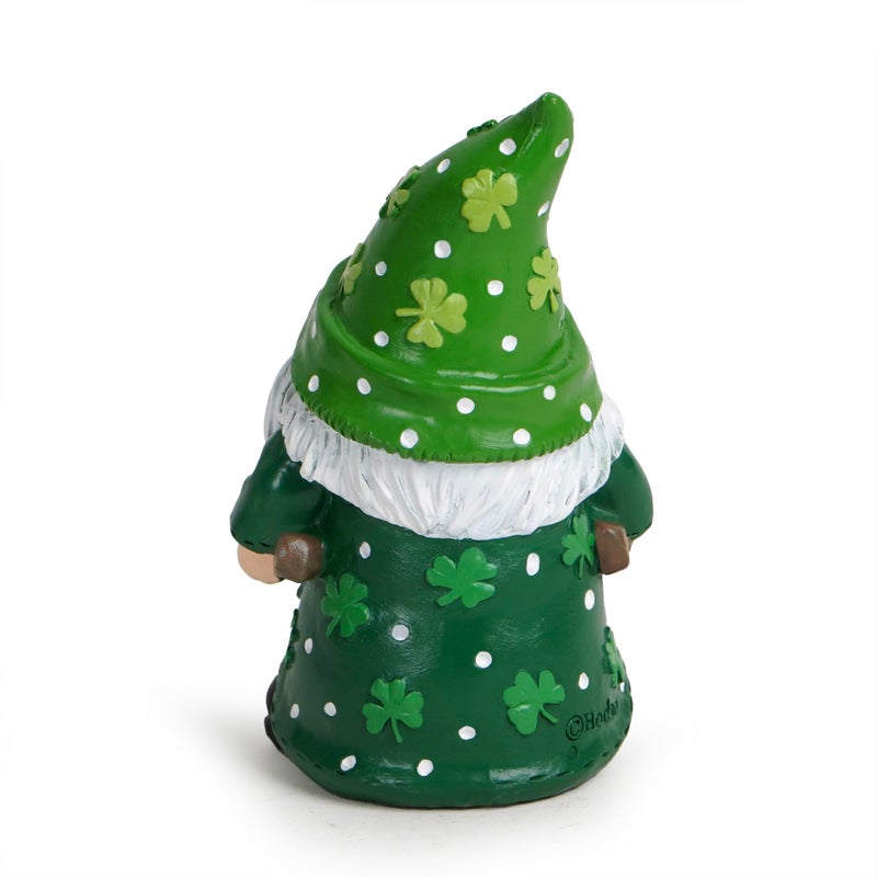 Hodao St Patrick's Gnomes Decoration Beard Elf for Home Table Ornament Decor Dwarf Figurines for St. Patrick's Gifts Green Irish Handmade Gnome Decorations Gift - Image 3