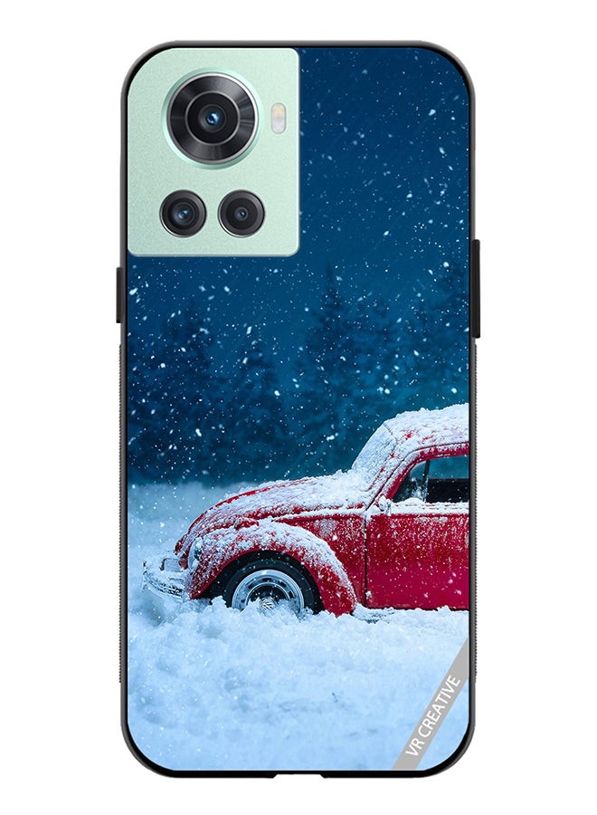 VR CREATIVE Protective Case Cover For OnePlus Ace Christmas Car Design Multicolour - Image 1