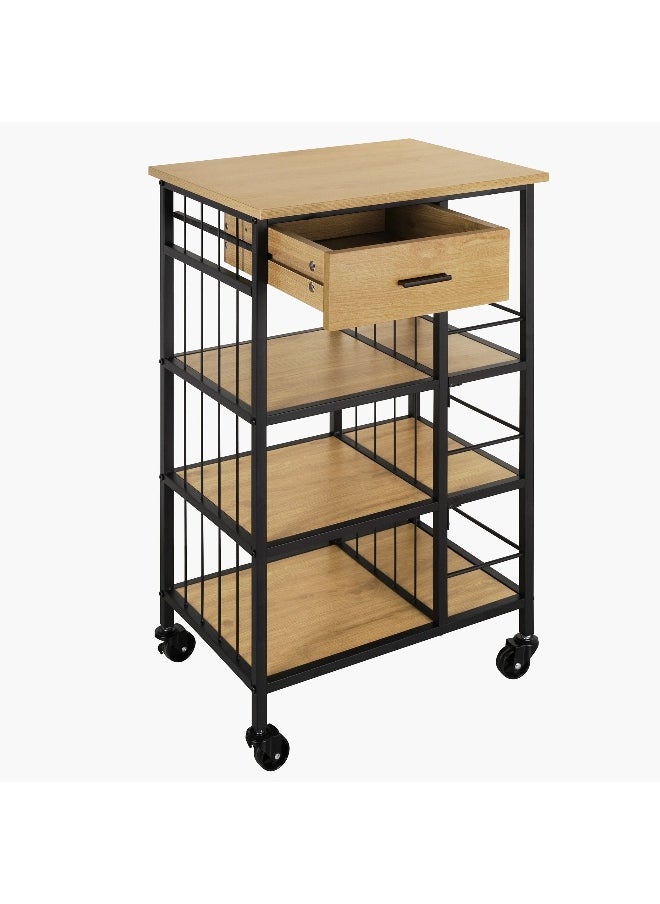Home Box Emila Small Kitchen Trolley  - Image 5