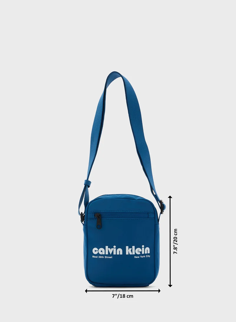 Calvin Klein Jeans Graphic Reporter Bag