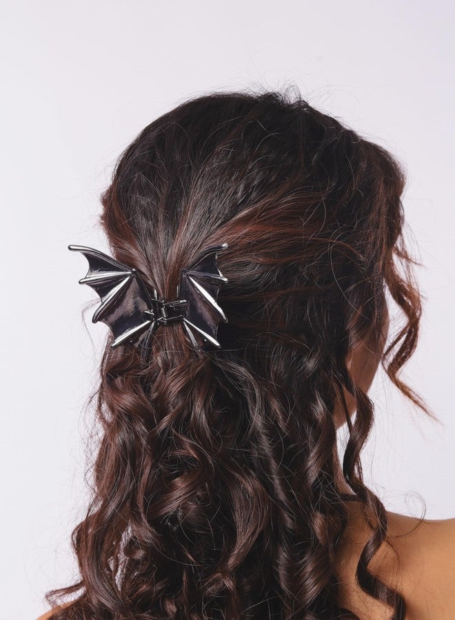 Sacina Gothic Punk Emo Grunge Bat Wing Hair Clip, Gothic Grunge Emo Hair accessories, Goth Jewelry for Women - Image 4